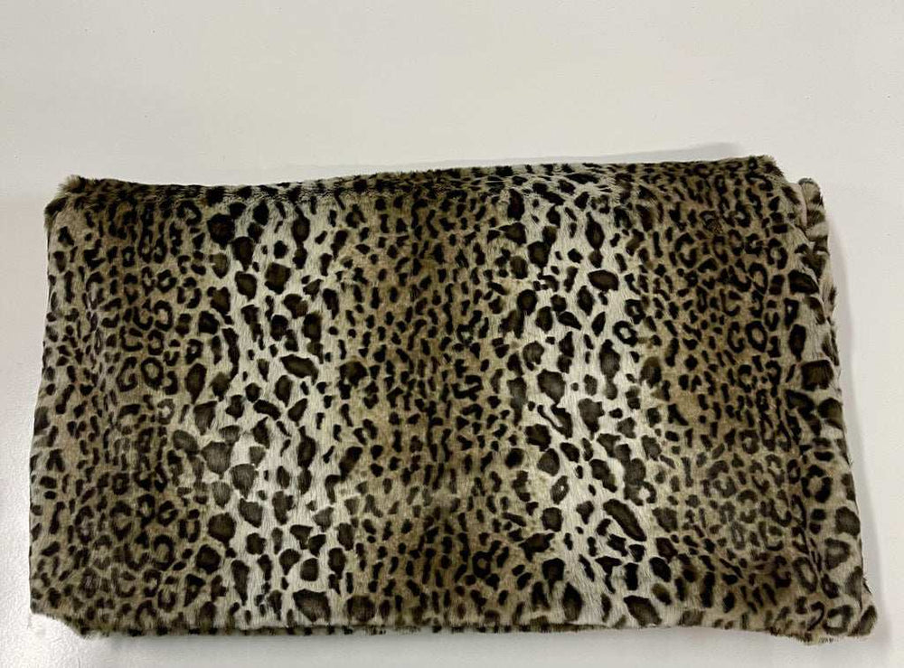 Ultra Soft Faux Fur Leopard Throw - Homeroots - Flyclothing LLC