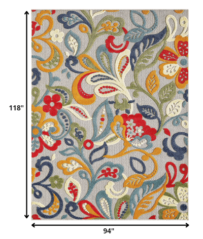 2' X 4' Orange And Ivory Moroccan Stain Resistant Indoor Outdoor Area Rug - Homeroots - Flyclothing LLC