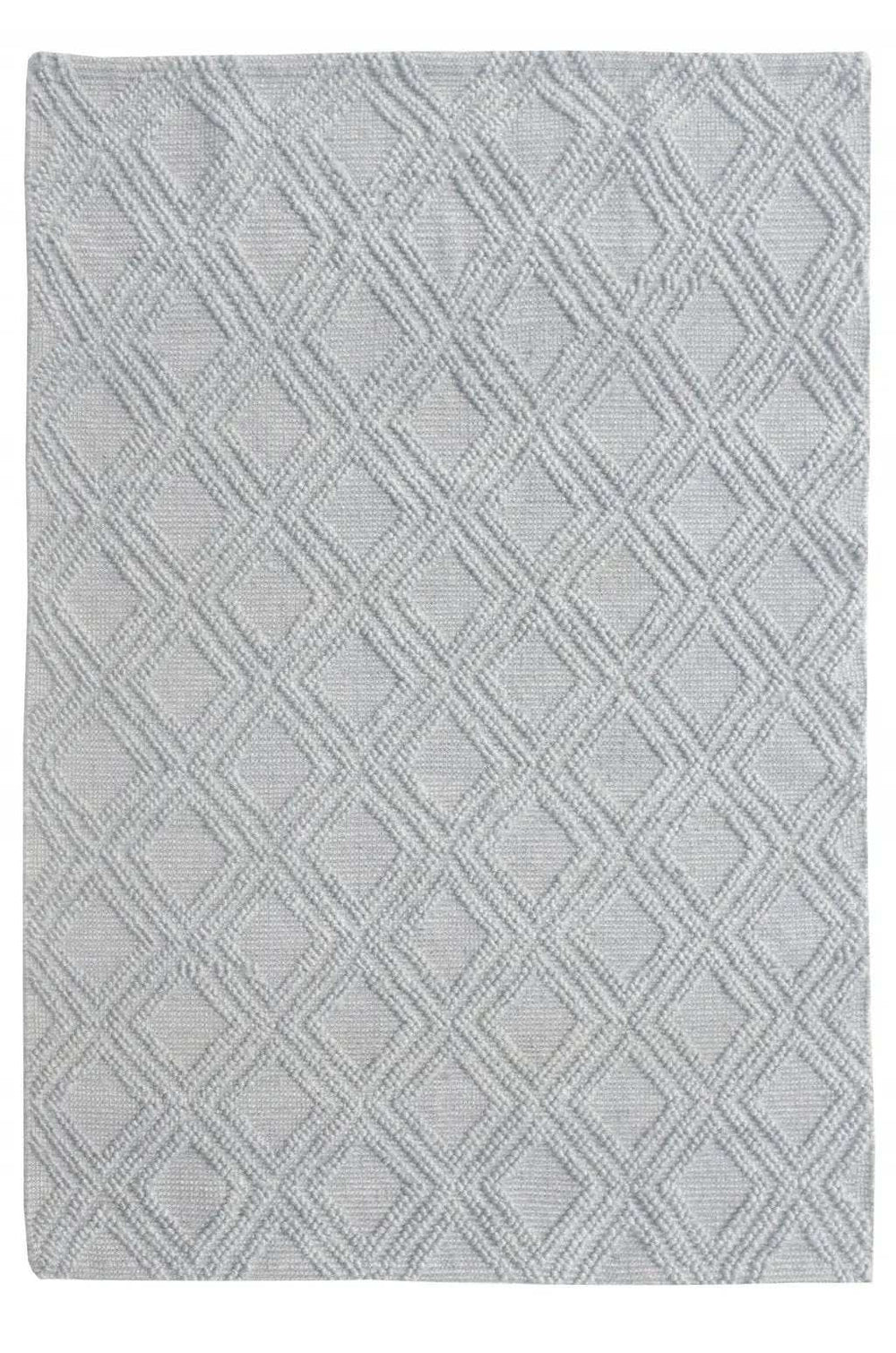 8' X 11' Gray Geometric Handmade Area Rug - Homeroots - Flyclothing LLC