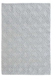 8' X 11' Gray Geometric Handmade Area Rug - Homeroots - Flyclothing LLC