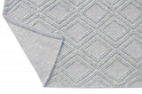 8' X 11' Gray Geometric Handmade Area Rug - Homeroots - Flyclothing LLC