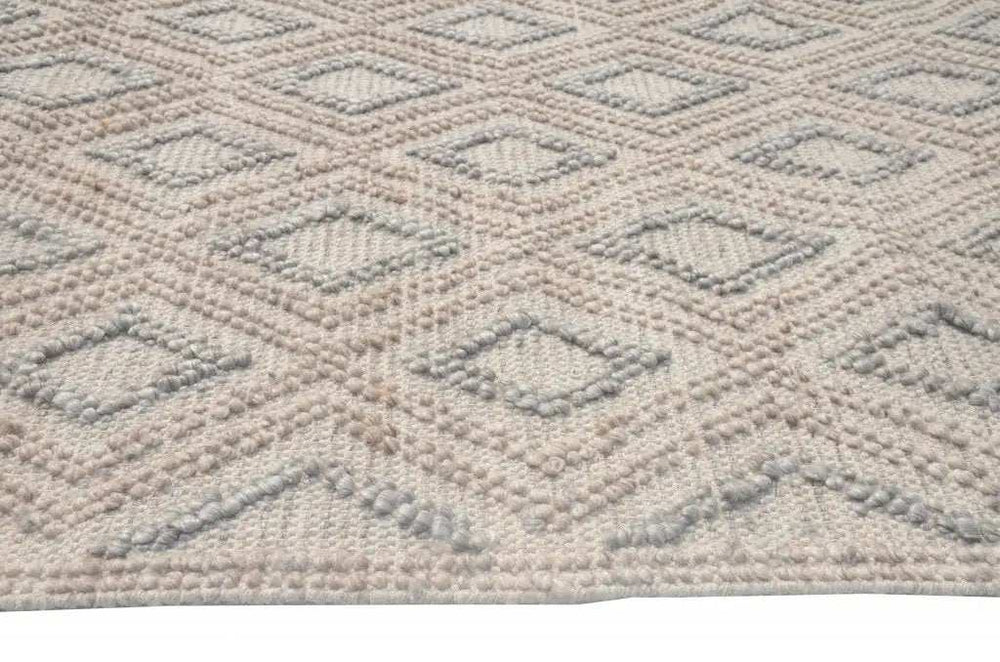 5' X 7' Natural Geometric Handmade Area Rug - Homeroots - Flyclothing LLC