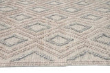 5' X 7' Natural Geometric Handmade Area Rug - Homeroots - Flyclothing LLC