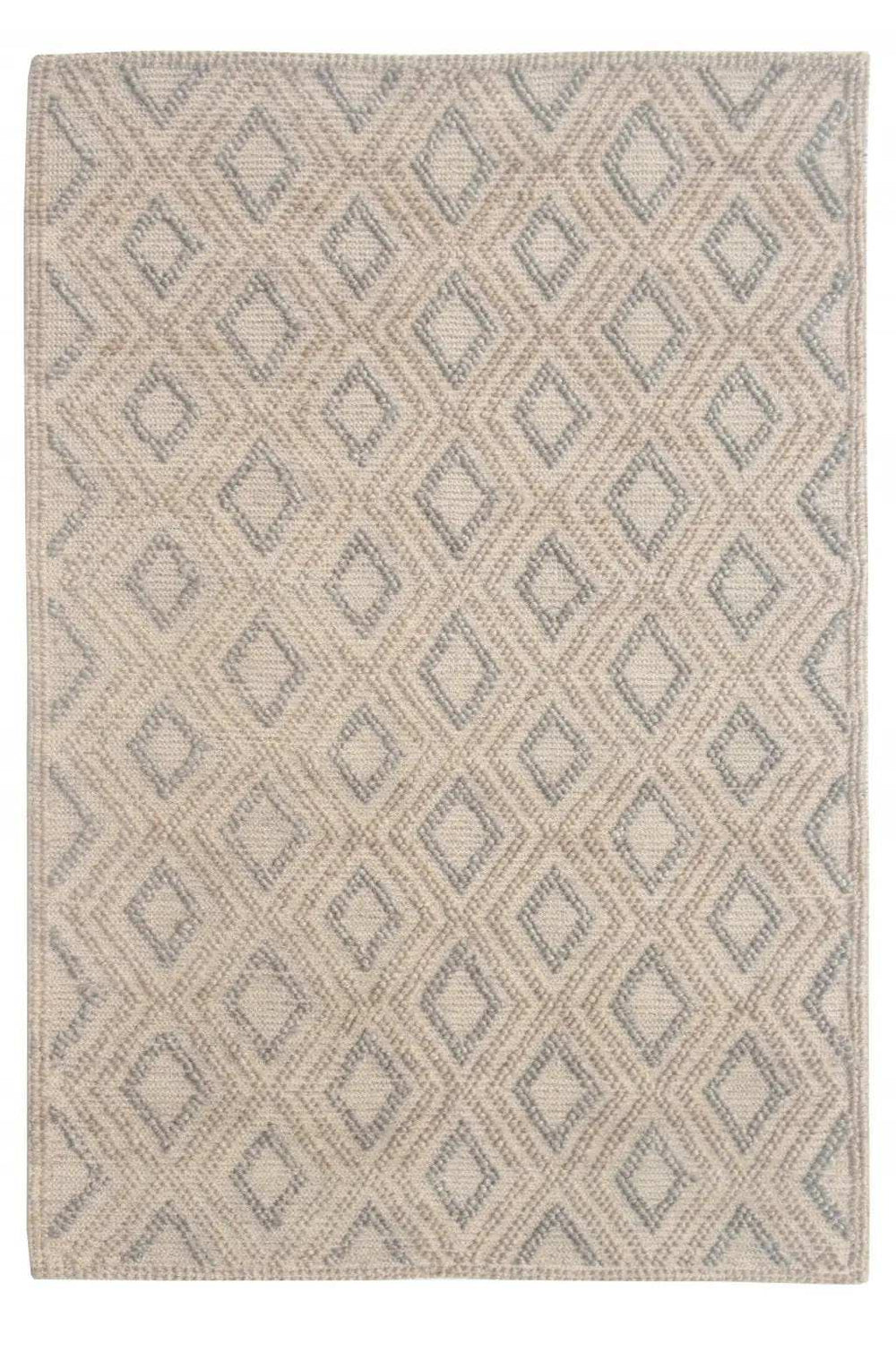 6' X 9' Natural Geometric Handmade Area Rug - Homeroots - Flyclothing LLC