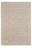 6' X 9' Natural Geometric Handmade Area Rug - Homeroots - Flyclothing LLC