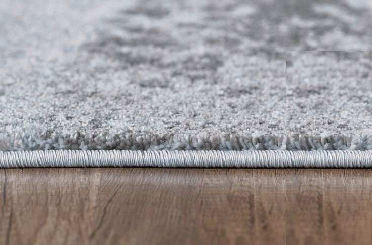 3' X 5' Blue and Gray Abstract Area Rug - Homeroots - Flyclothing LLC