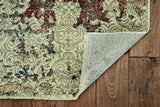 8' X 11' Ivory Abstract Area Rug - Homeroots - Flyclothing LLC