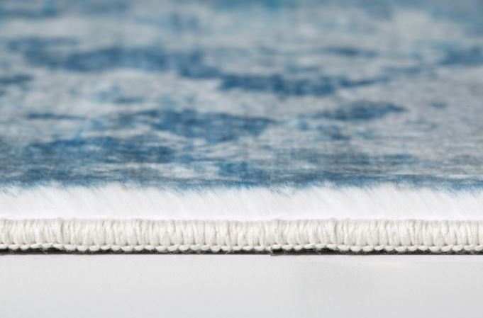 6' X 9' Blue Abstract Area Rug - Homeroots - Flyclothing LLC