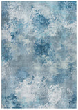 8' X 10' Blue Abstract Area Rug - Homeroots - Flyclothing LLC
