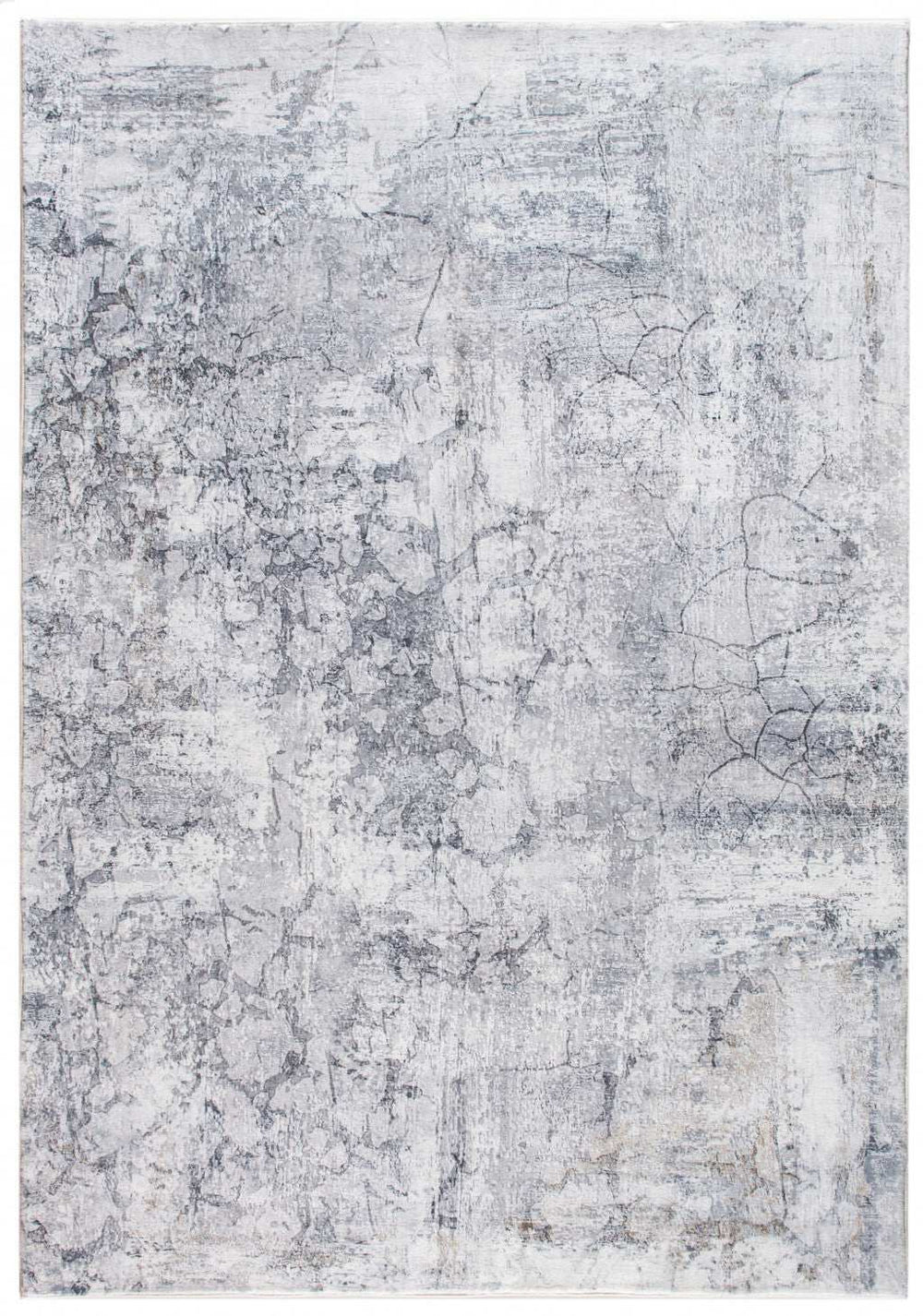 6' X 9' Gray Abstract Area Rug - Homeroots - Flyclothing LLC