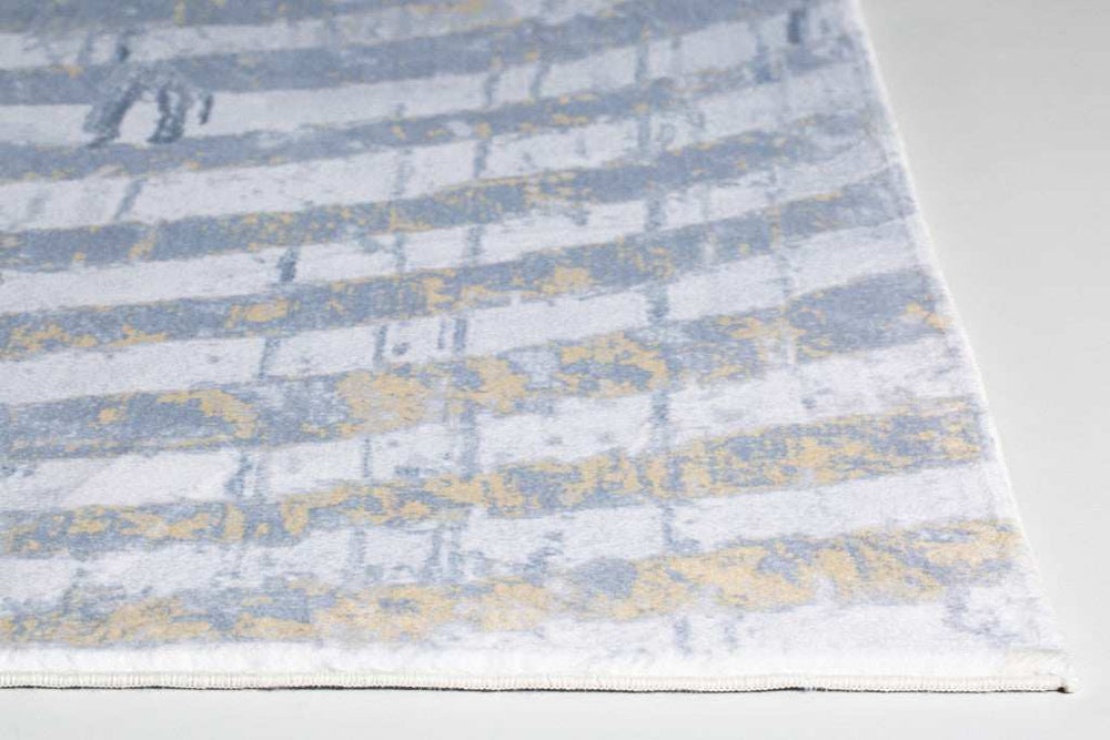 6' X 9' Gray Abstract Area Rug - Homeroots - Flyclothing LLC