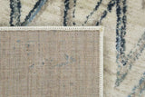5' X 8' Ivory Chevron Area Rug - Homeroots - Flyclothing LLC