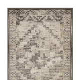 8' Runner Gray Abstract Runner Rug - Homeroots - Flyclothing LLC