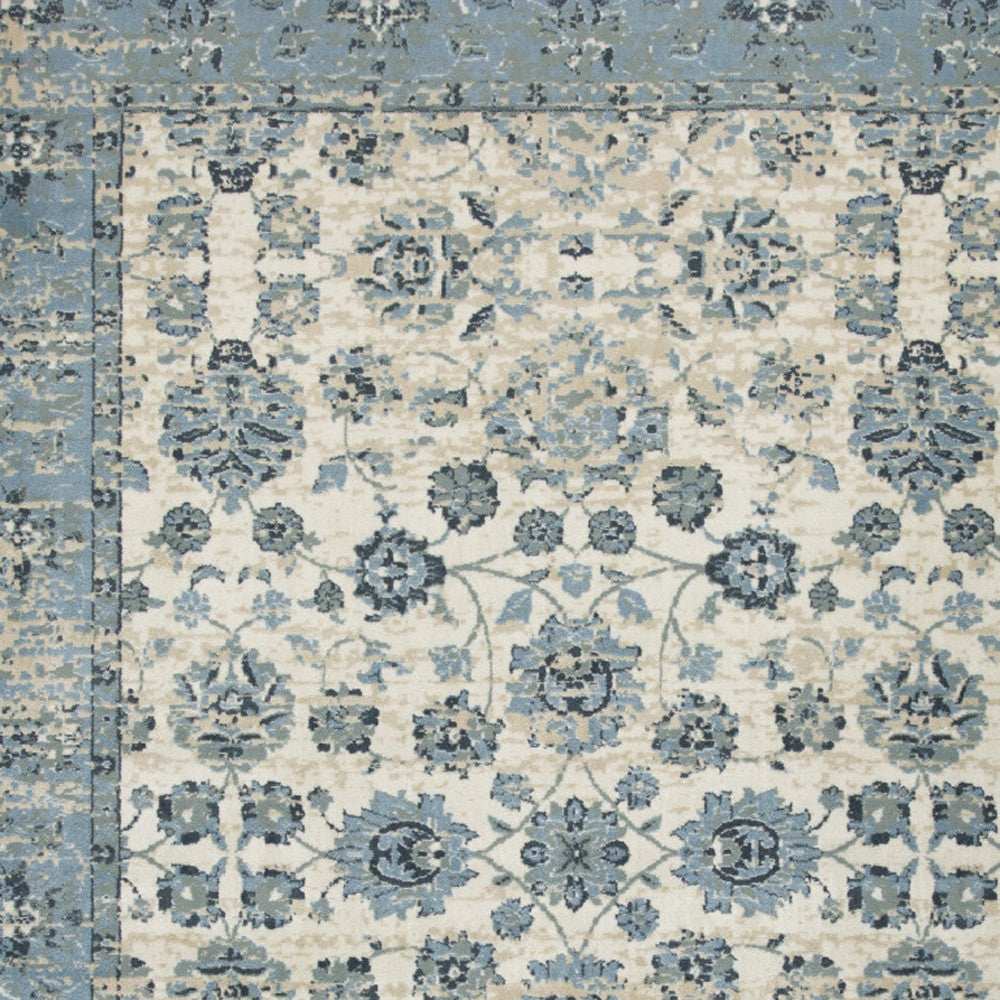 5' X 8' Ivory Oriental Area Rug - Homeroots - Flyclothing LLC