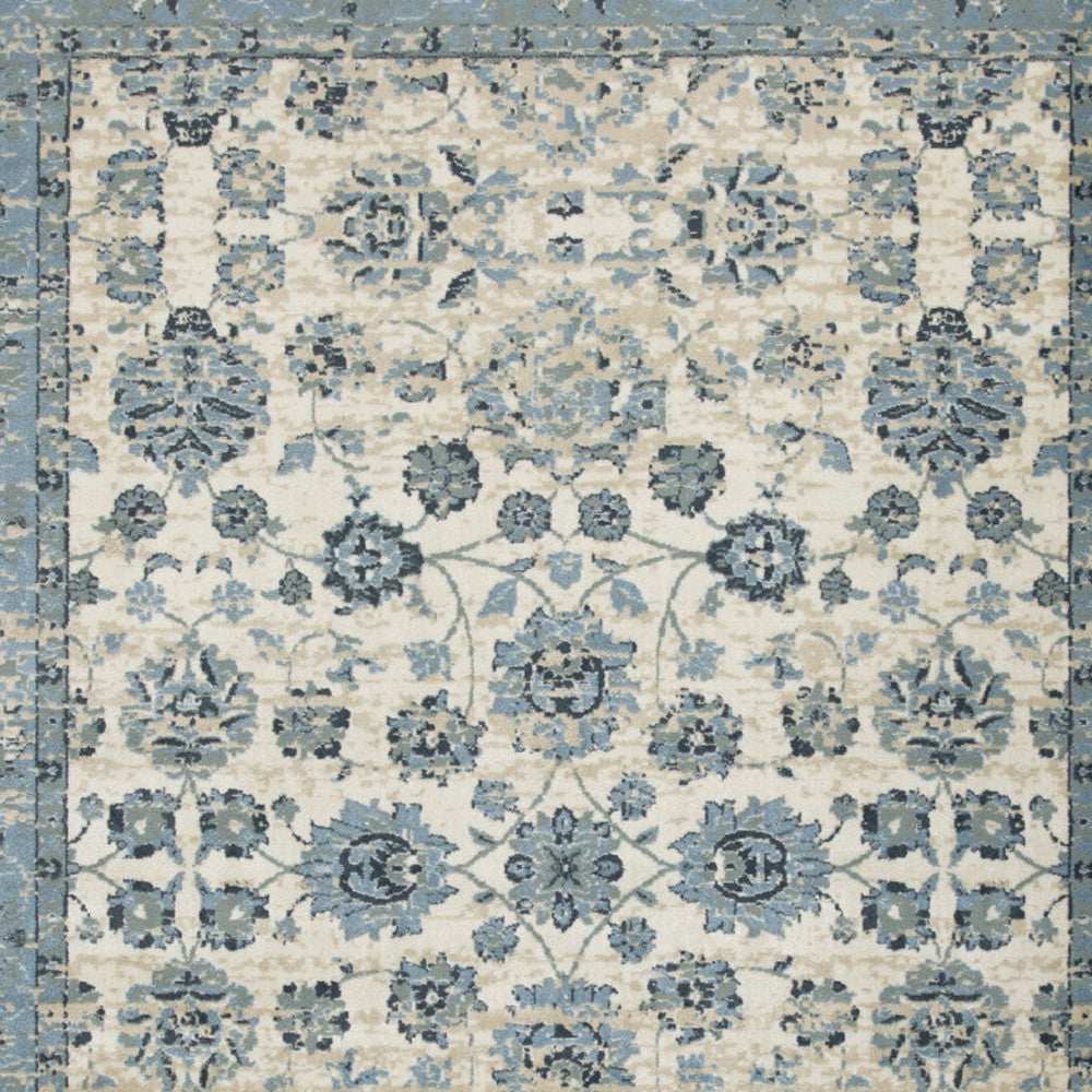 8' X 11' Ivory Oriental Area Rug - Homeroots - Flyclothing LLC