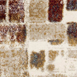 3' X 5' Natural Abstract Area Rug - Homeroots - Flyclothing LLC