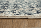 8' X 11' Ivory and Blue Oriental Area Rug - Homeroots - Flyclothing LLC