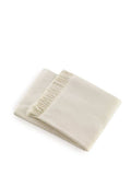Soft Creamy White Links Pattern Throw Blanket - Homeroots - Flyclothing LLC