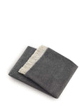 Soft Dark Gray Links Pattern Throw Blanket - Homeroots - Flyclothing LLC