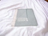 Soft Sage Links Pattern Throw Blanket - Homeroots - Flyclothing LLC