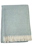 Soft Sky Blue Links Pattern Throw Blanket - Homeroots - Flyclothing LLC