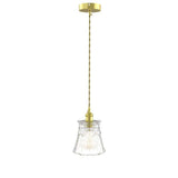 Kitchen Island Cylinder Glass Edison Bulb Dimmable Ceiling Light With Clear Shades - Homeroots - Flyclothing LLC