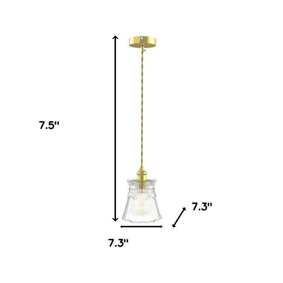 Kitchen Island Cylinder Glass Edison Bulb Dimmable Ceiling Light With Clear Shades - Homeroots - Flyclothing LLC