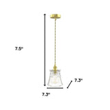 Kitchen Island Cylinder Glass Edison Bulb Dimmable Ceiling Light With Clear Shades - Homeroots - Flyclothing LLC