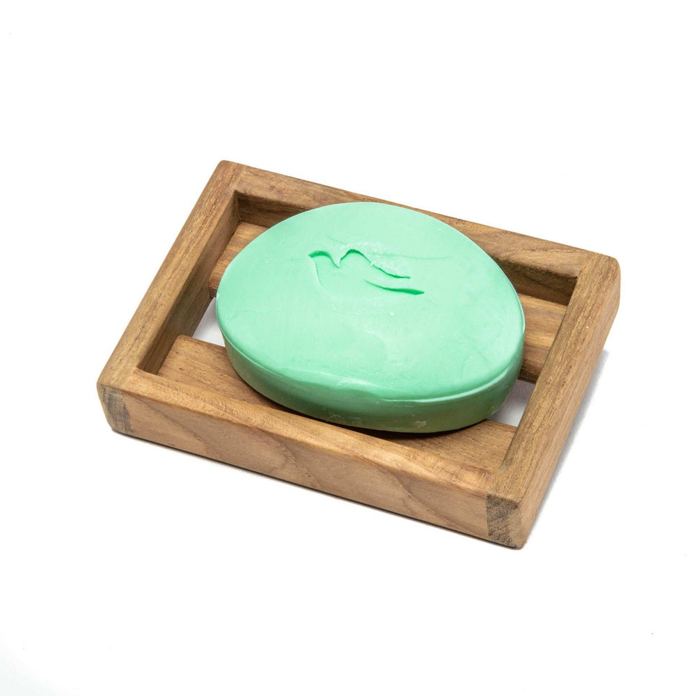 Traditional Solid Teak Vanity Soap Dish - Homeroots - Flyclothing LLC