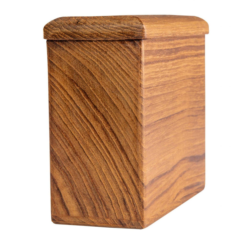 Traditional Solid Teak Rectangular Toothbrush Holder - Homeroots - Flyclothing LLC