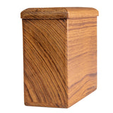 Traditional Solid Teak Rectangular Toothbrush Holder - Homeroots - Flyclothing LLC