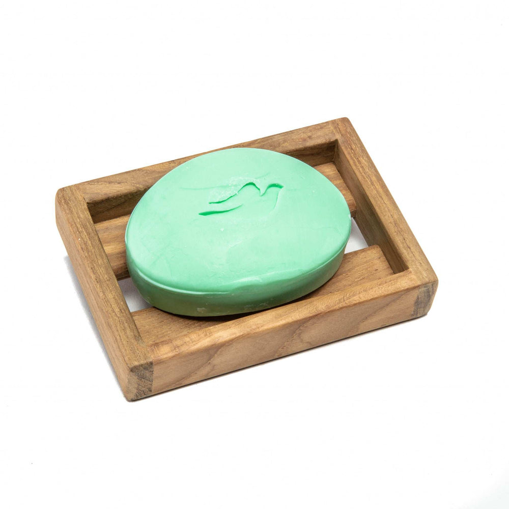 Traditional Solid Teak Wall Mount Soap Dish - Homeroots - Flyclothing LLC