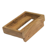 Traditional Solid Teak Wall Mount Soap Dish - Homeroots - Flyclothing LLC