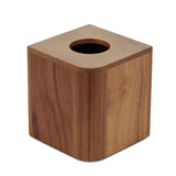Designer Genuine Teak Tissue Box Cover - Homeroots - Flyclothing LLC