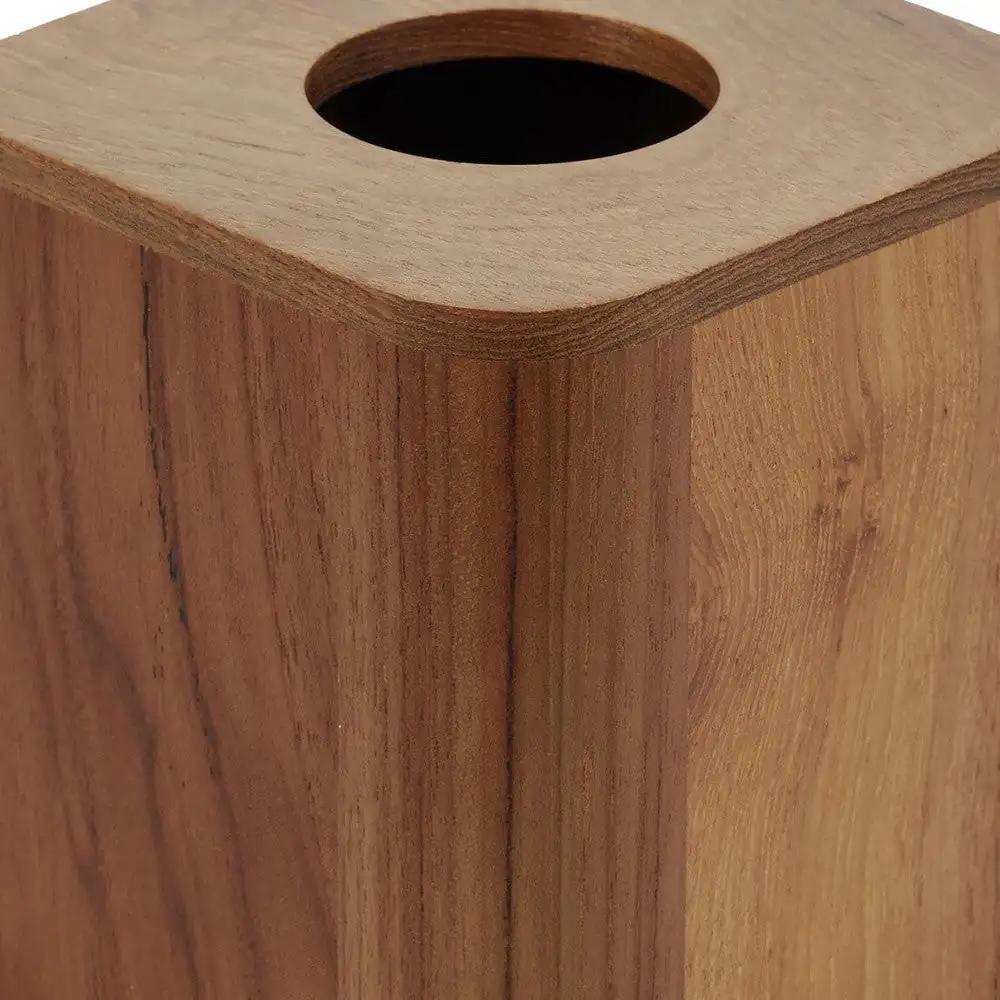 Designer Genuine Teak Tissue Box Cover - Homeroots - Flyclothing LLC