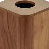Designer Genuine Teak Tissue Box Cover - Homeroots - Flyclothing LLC