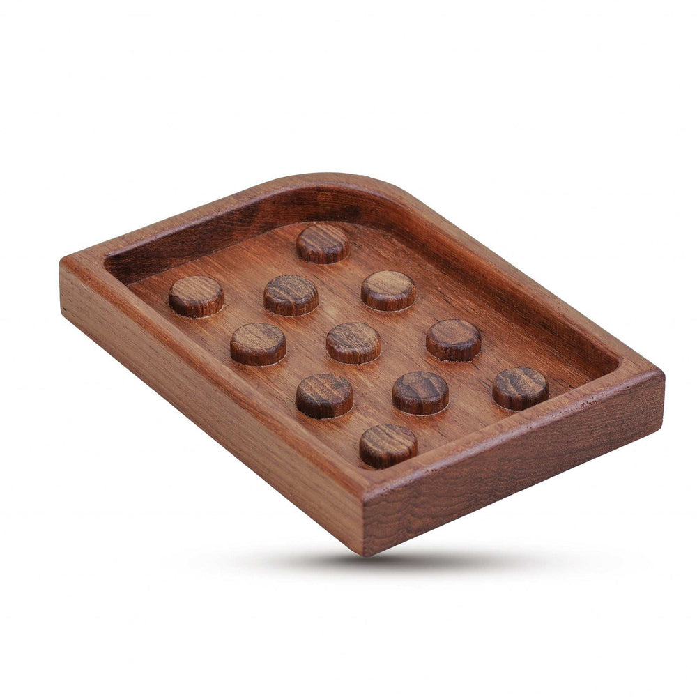 Designer Genuine Teak Soap Dish - Homeroots - Flyclothing LLC