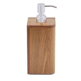 Designer Genuine Teak Soap Dispenser - Homeroots - Flyclothing LLC
