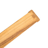 16" Traditional Solid Teak Towel Bar - Homeroots - Flyclothing LLC