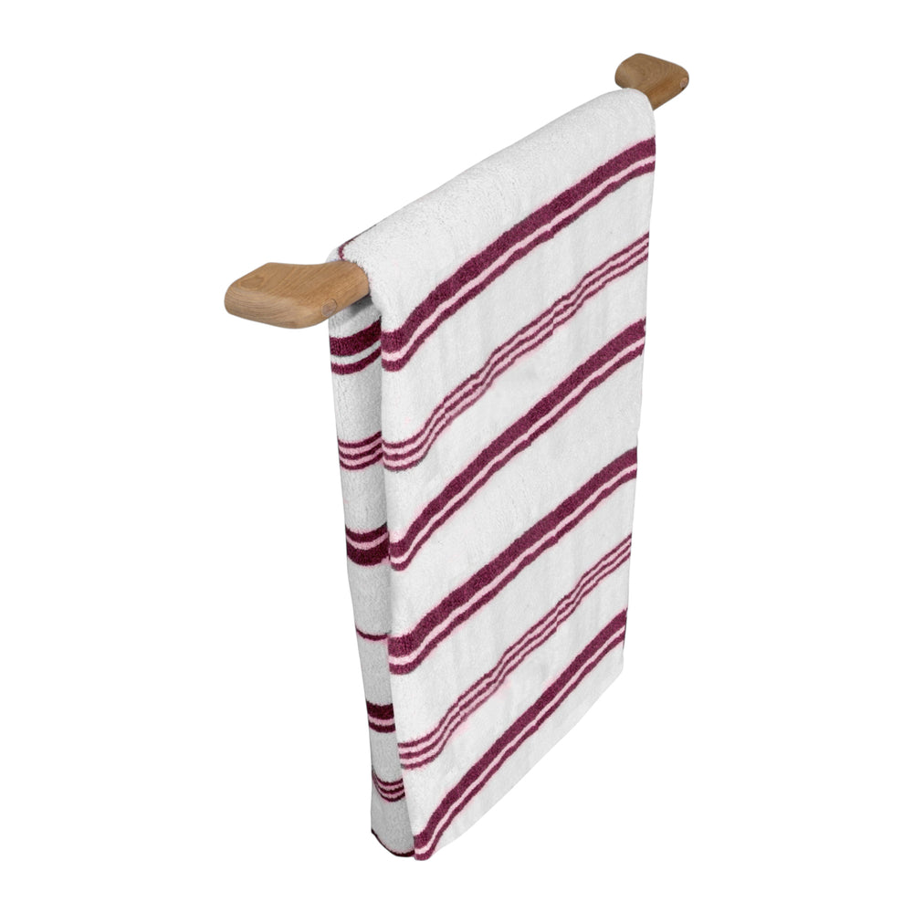 23" Traditional Solid Teak Towel Bar - Homeroots - Flyclothing LLC