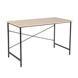 48" Brown and Black Computer Desk - Homeroots - Flyclothing LLC