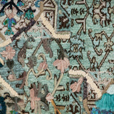 14" X 20" Beige and Green Cotton Throw Pillow With Fringe - Homeroots - Flyclothing LLC