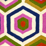 20" Beige and Pink Cotton Throw Pillow - Homeroots - Flyclothing LLC