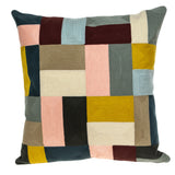 20" Mustard Yellow and Black Cotton Throw Pillow - Homeroots - Flyclothing LLC