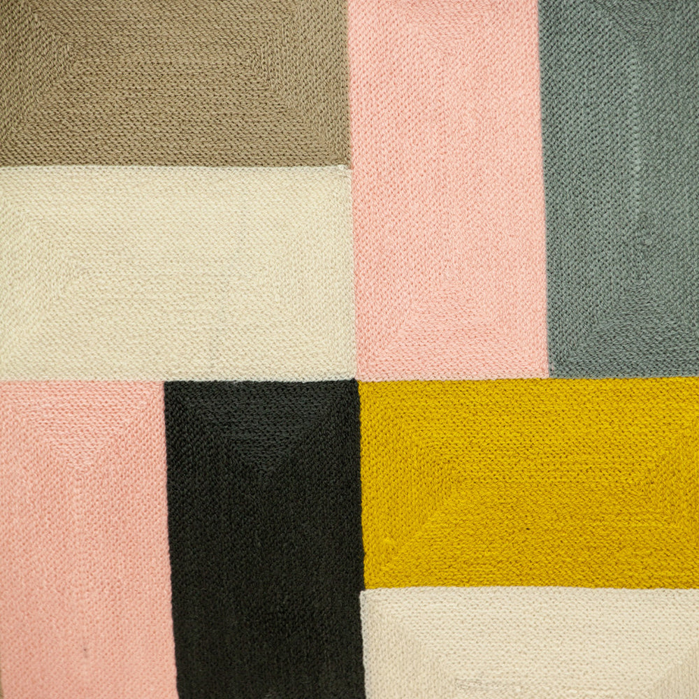 20" Mustard Yellow and Black Cotton Throw Pillow - Homeroots - Flyclothing LLC