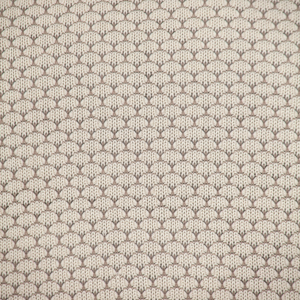 20" x 20" Beige and Pink Woven Square Accent Throw Pillow - Homeroots - Flyclothing LLC