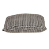 20" x 20" Black and Beige Woven Square Accent Throw Pillow - Homeroots - Flyclothing LLC