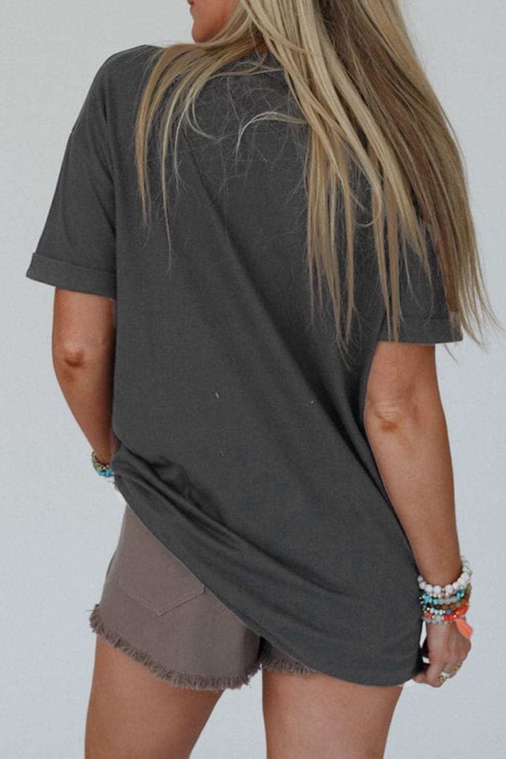 YALL Cowboy Boots Graphic Short Sleeve T-Shirt - Trendsi - Flyclothing LLC