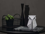 Aluminum Owl Origami Geometric Sculpture - Homeroots - Flyclothing LLC