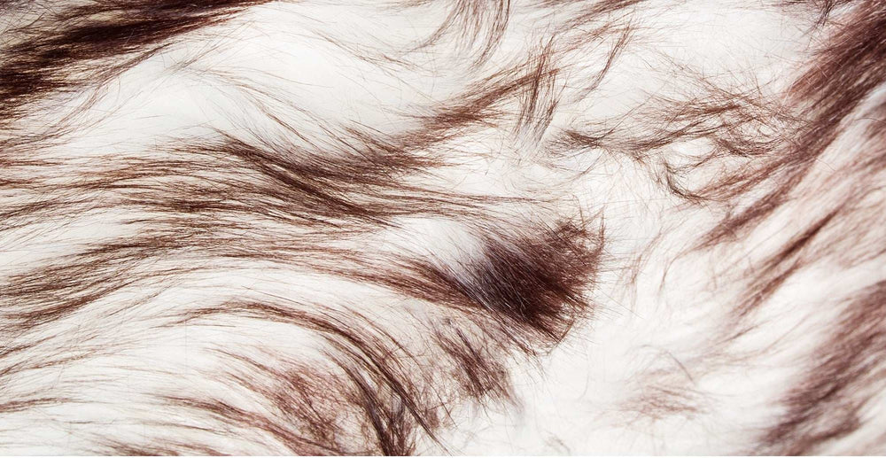 5' X 6' Chocolate Ombre Faux Sheepskin Non Skid Area Rug - Homeroots - Flyclothing LLC